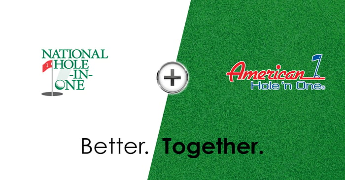We are happy to announce the merging of our two companies that will now operate as American Hole ‘n One.