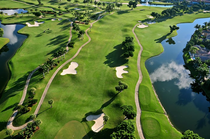 private golf courses in America