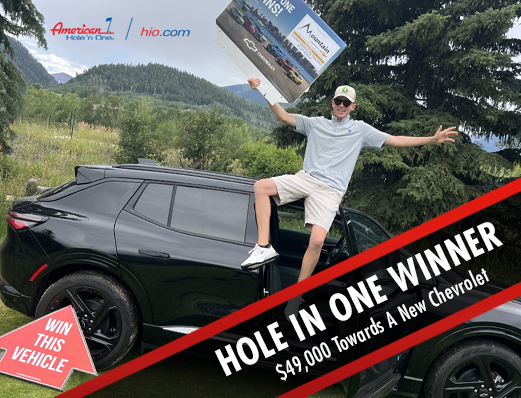 AHNO Hole In One Winner Chevrolet